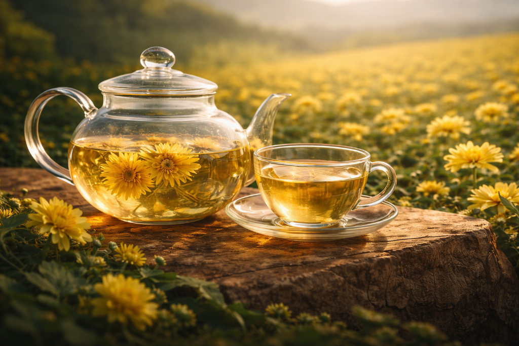 운타이빙 국화 브랜드